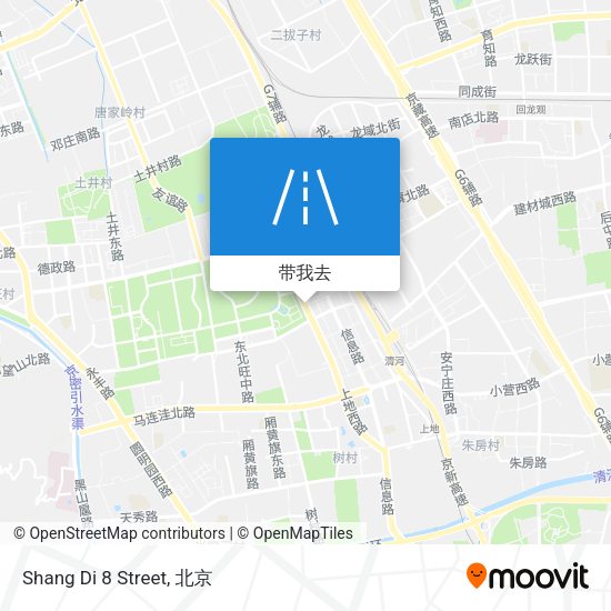 Shang Di 8 Street地图