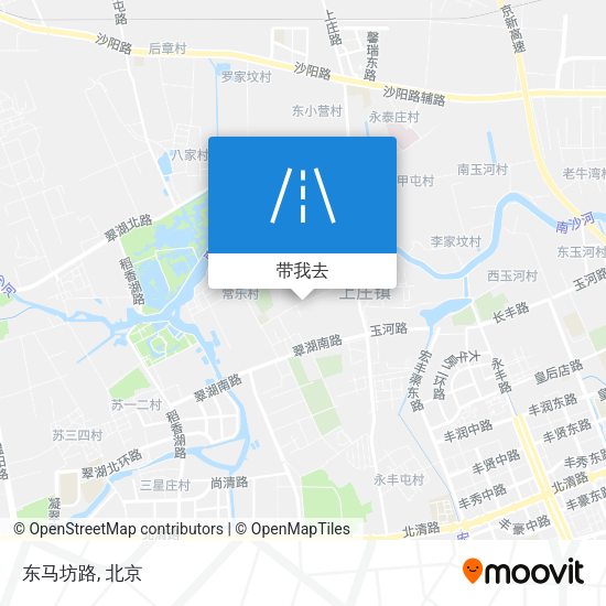东马坊路地图