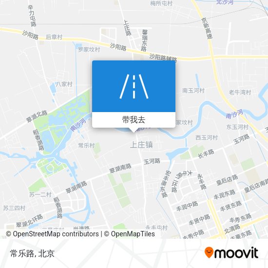 常乐路地图