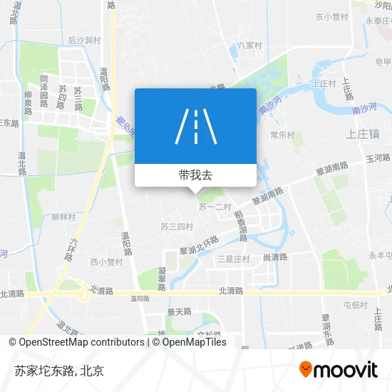苏家坨东路地图