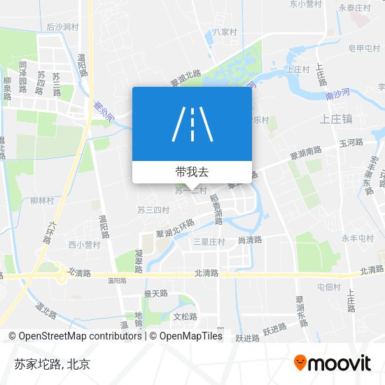 苏家坨路地图