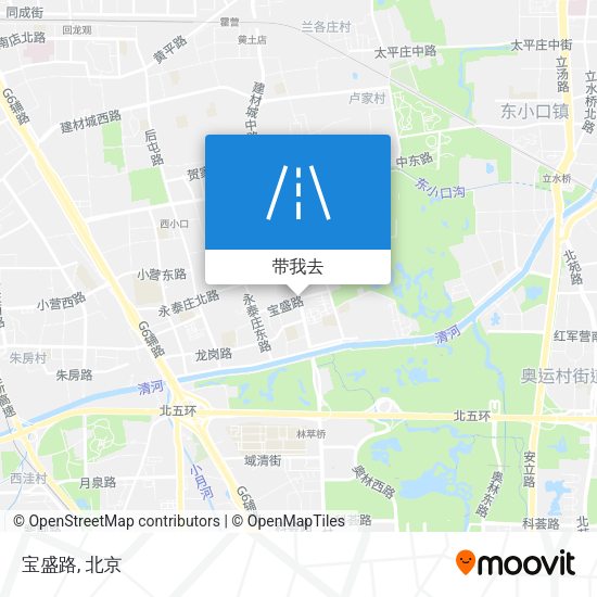 宝盛路地图
