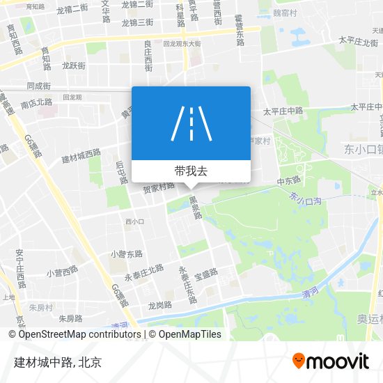 建材城中路地图
