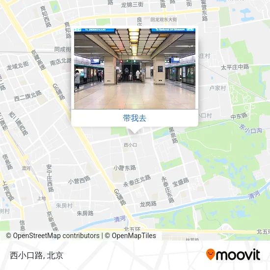 西小口路地图