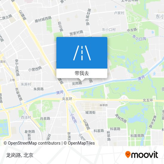 龙岗路地图