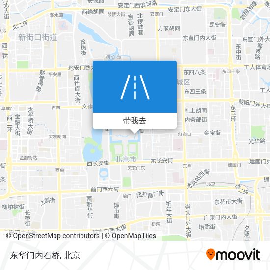 东华门内石桥地图