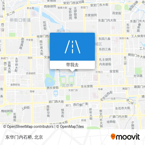 东华门内石桥地图