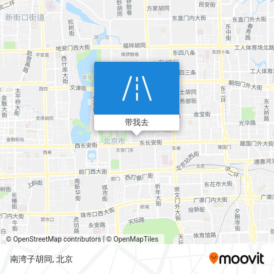 南湾子胡同地图