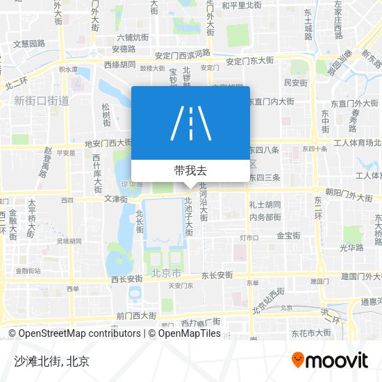 沙滩北街地图