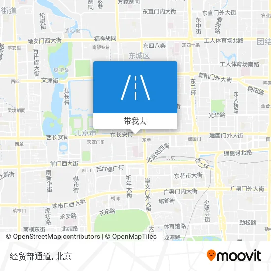 经贸部通道地图