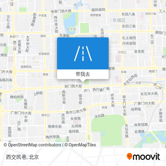 西交民巷地图
