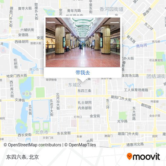 东四六条地图