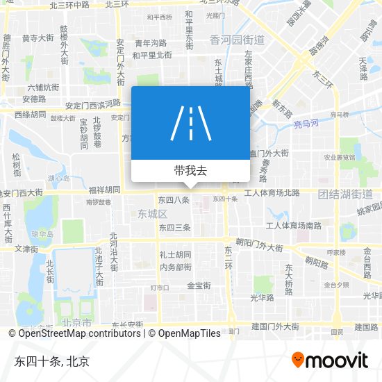 东四十条地图