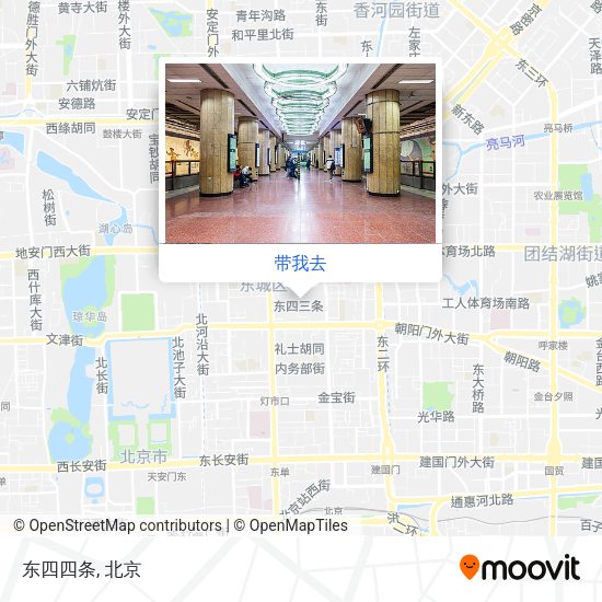 东四四条地图
