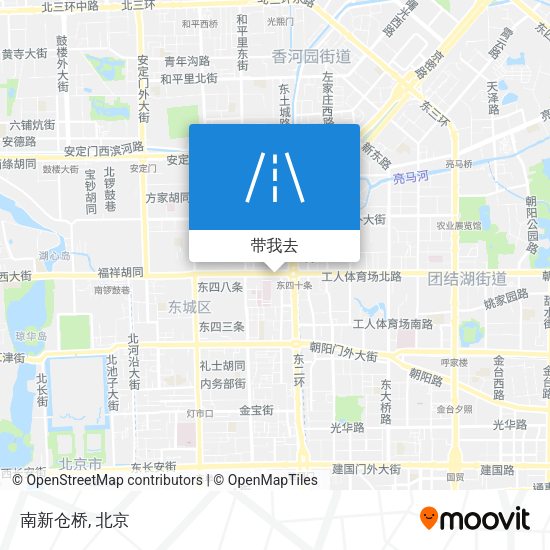 南新仓桥地图