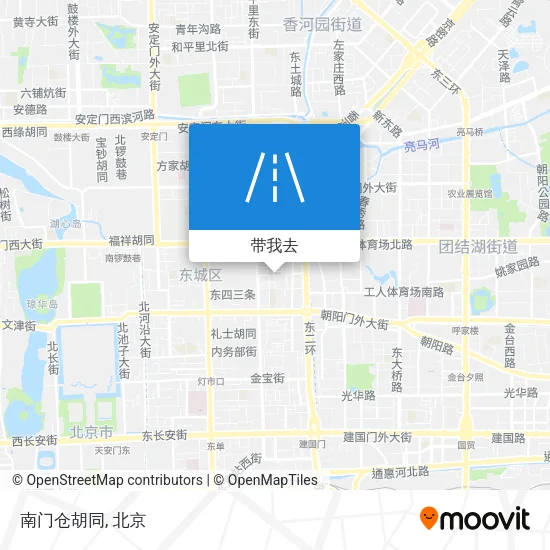 南门仓胡同地图