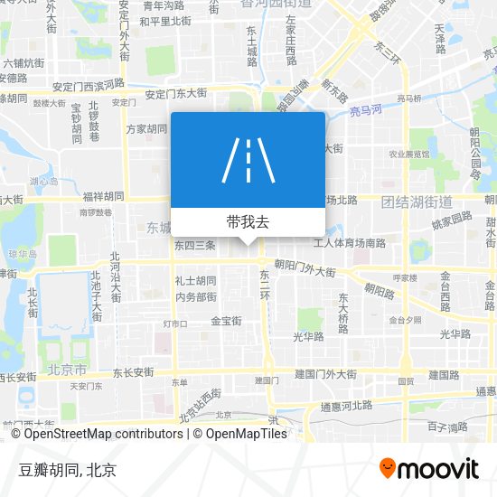 豆瓣胡同地图