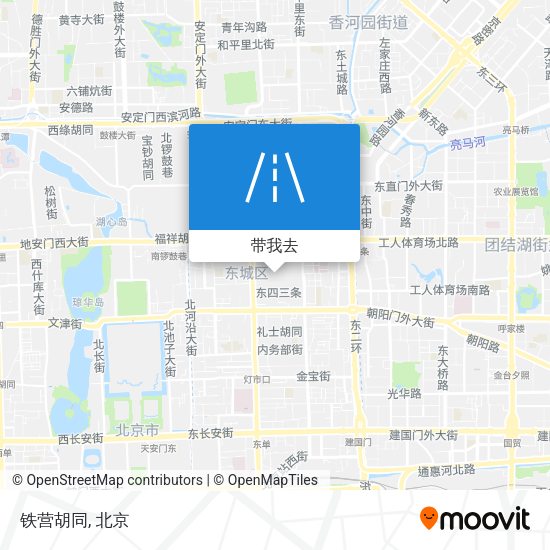 铁营胡同地图