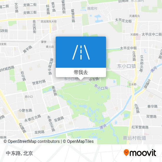 中东路地图
