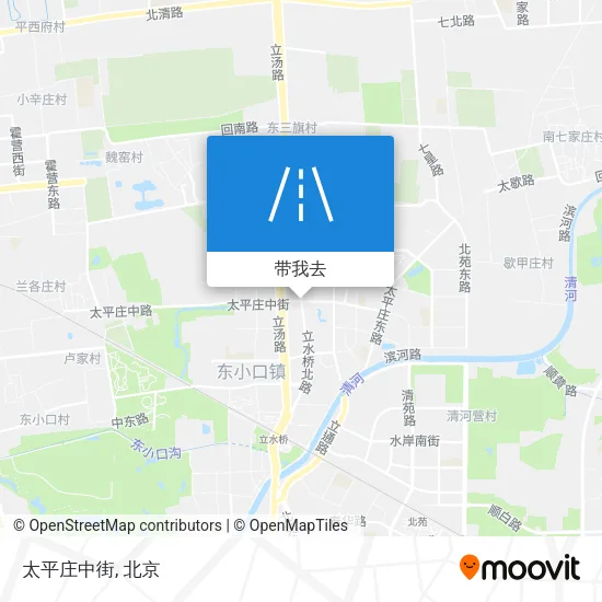 太平庄中街地图
