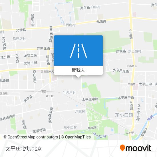 太平庄北街地图