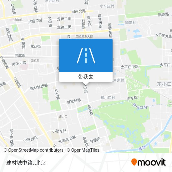 建材城中路地图
