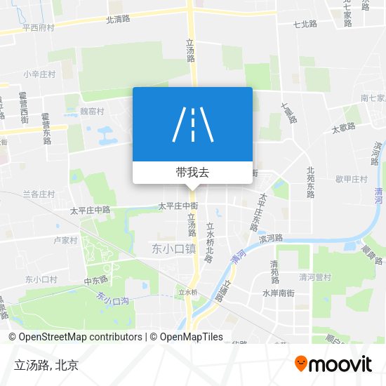 立汤路地图