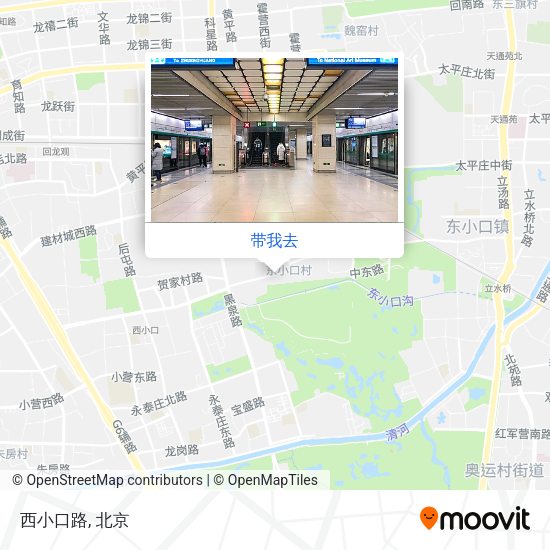 西小口路地图