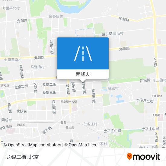 龙锦二街地图