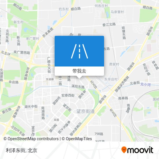 利泽东街地图