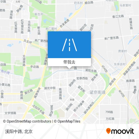 溪阳中路地图