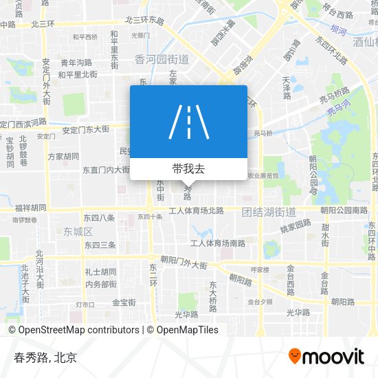春秀路地图