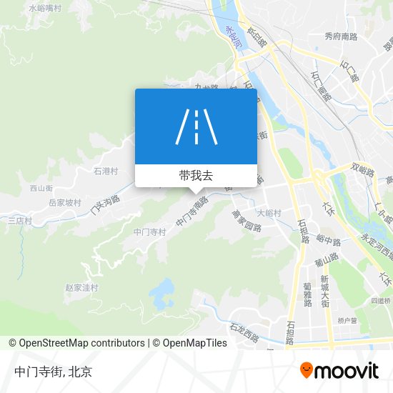中门寺街地图