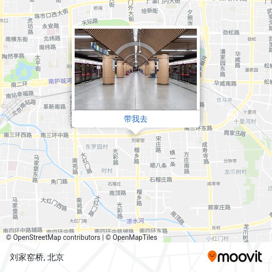 刘家窑桥地图