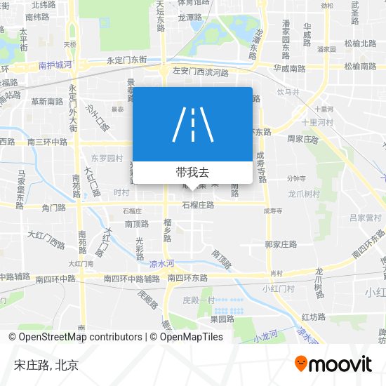 宋庄路地图
