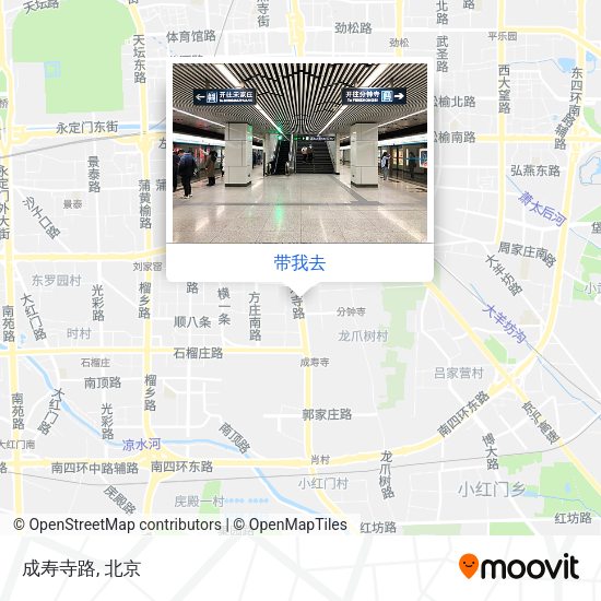 成寿寺路地图