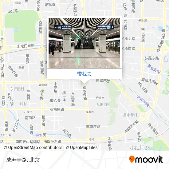成寿寺路地图