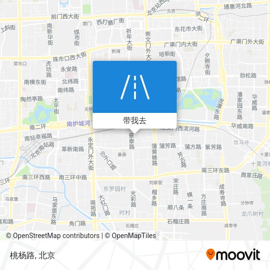 桃杨路地图