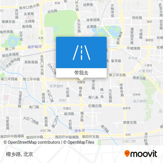 榴乡路地图
