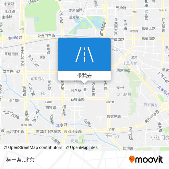 横一条地图