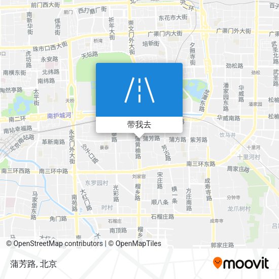 蒲芳路地图