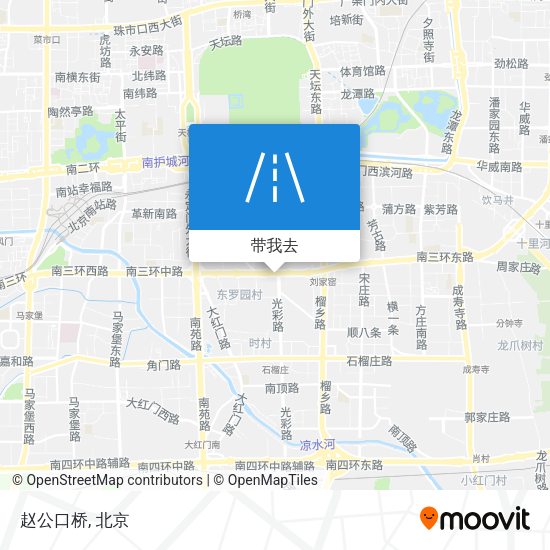 赵公口桥地图