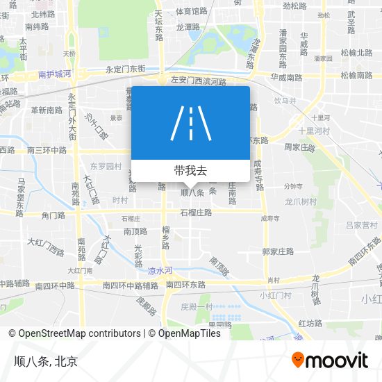 顺八条地图