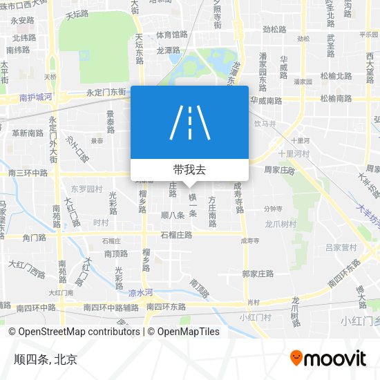 顺四条地图