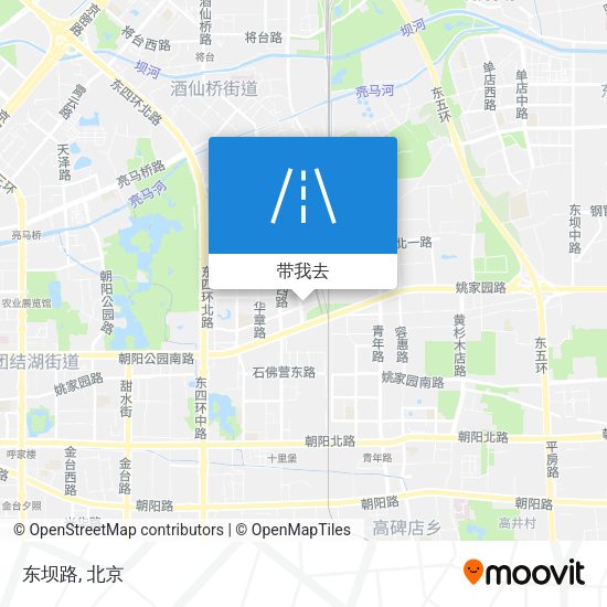 东坝路地图