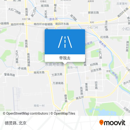 德贤路地图