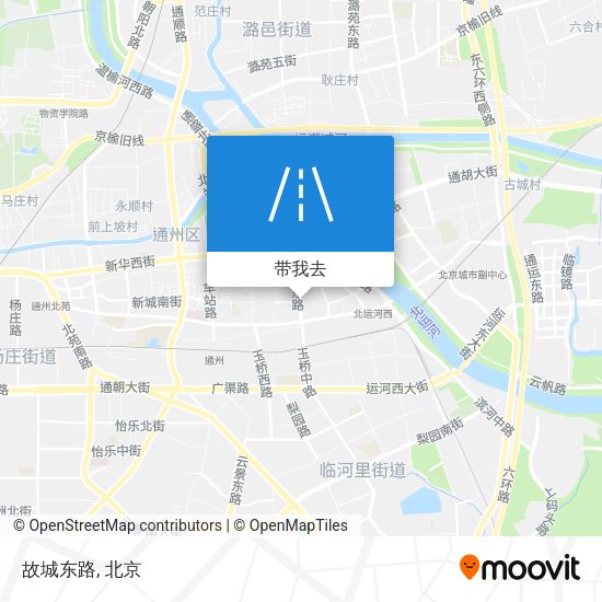 故城东路地图