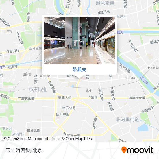 玉带河西街地图