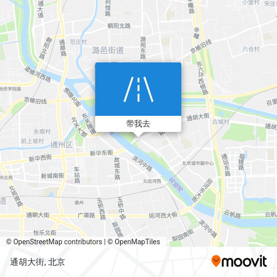 通胡大街地图