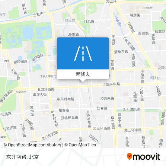 东升南路地图